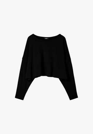 Stradivarius, LONG SLEEVE T-SHIRT - T-shirt à manches longues - black