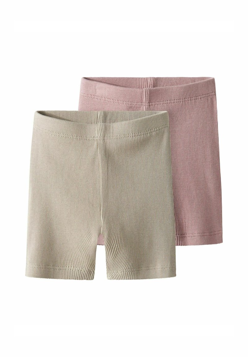 TWO SOON 2 Pack Biker - Shorts - woodrose/gemêleerd donkerroze - Zalando.nl