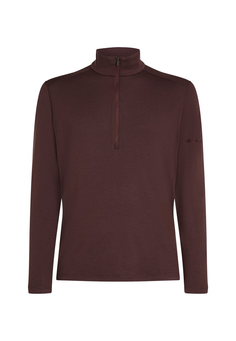 Icebreaker Longsleeve donkerbruin