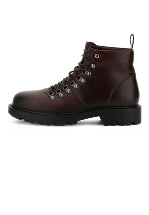 Schnürstiefelette - brown