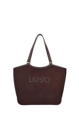 LIU JO, BORSA A SPALLA LIU-JO GRANDE FERIELLE AF6117_T711A 91419 DEEP BROWM - Cabas - brown