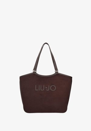 LIU JO, BORSA A SPALLA LIU-JO GRANDE FERIELLE AF6117_T711A 91419 DEEP BROWM - Cabas - brown