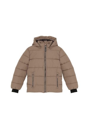 Piepūšama beigu jaka ar kapuci, rāvējslēdzēja aizdare un divas priekšējās rāvējslēdzēja kabatas. Iespējas: elastīgas aproces un quilted dizains siltumizolācijai.