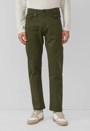 Stoffhose - olivgrün