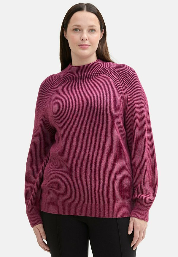 MIT STEHKRAGEN - Strickpullover