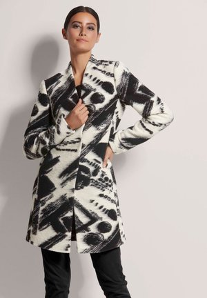 MADELEINE, Manteau classique - black natural white