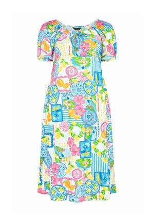 Yours Clothing, PLUS SIZE MIDI DRESSES - Jerseyjurk - multi