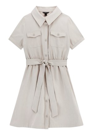 Robe chemise - beige
