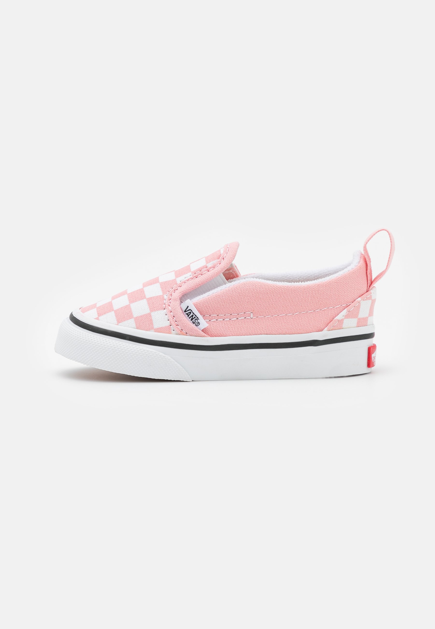 slip on pink checkered vans