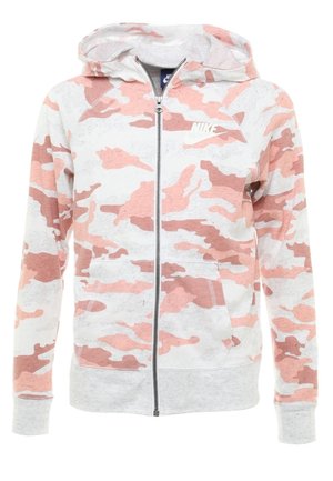 Sweat zippé - coral