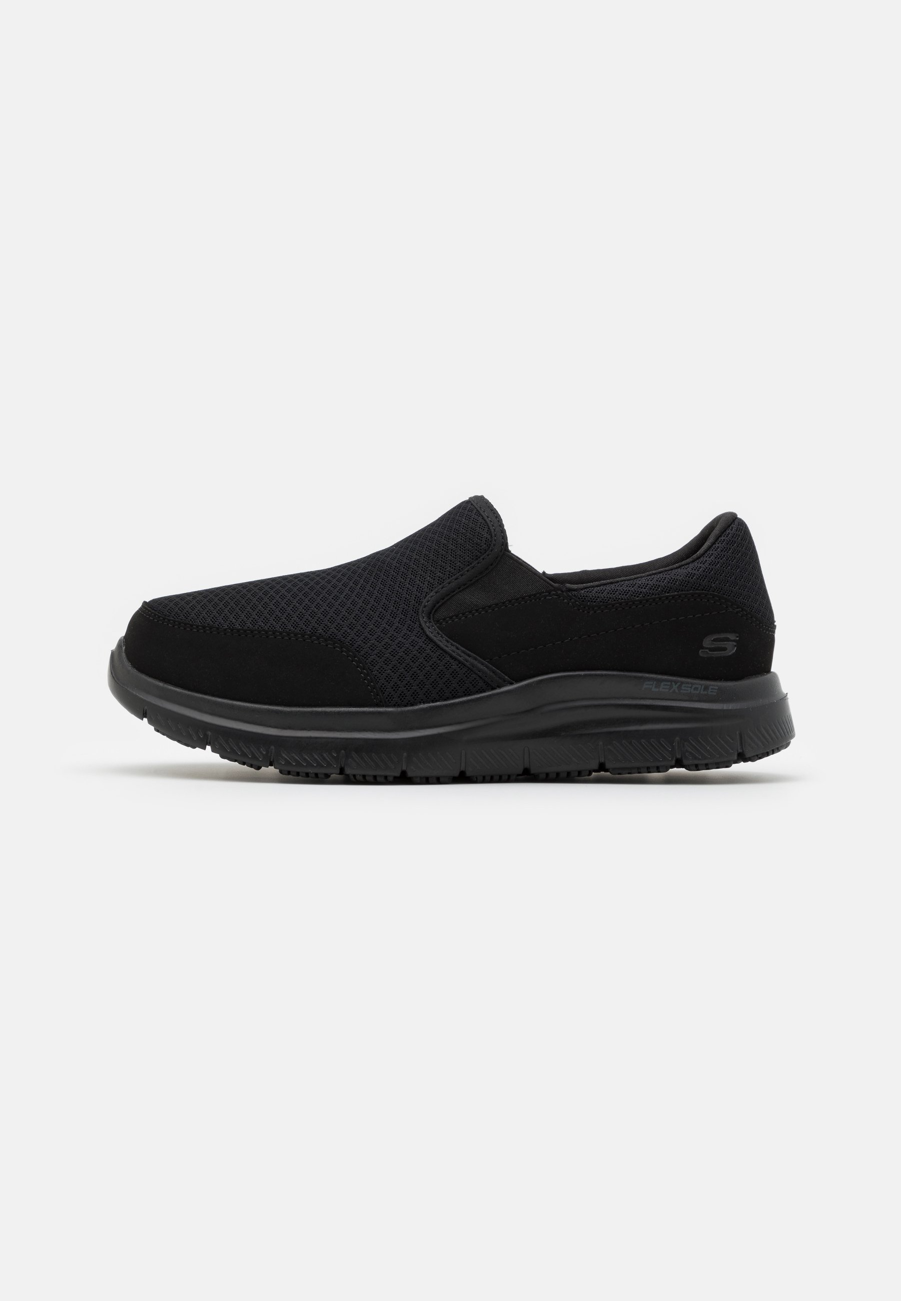 black skechers wide width