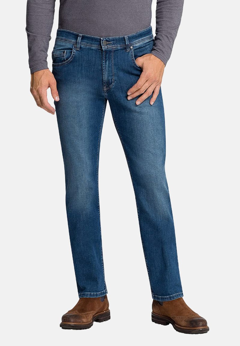 Wrangler Authentics Klassieke katoenen jeans met 5 zakken en ontspannende pasvorm, Donker Steengoed, 38W / 29L Wrangler Authentics Klassieke katoenen jeans met 5 zakken en ontspannende pasvorm, Donker Steengoed, 38W / 29L