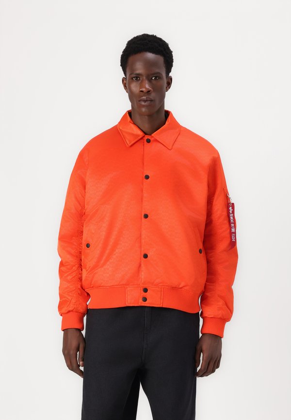 COACH LOGO JACKET - Winter jacket - boost orange