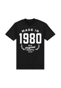 Henry Tiger Camiseta estampada - black