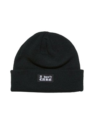 I DON´T CARE - Beanie - black