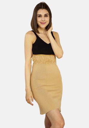 FEDER - Day dress - beige black