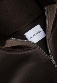 Jack & Jones JJEBRADLEY HALF ZIP NOOS - Sportska majica - mulch