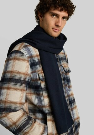 TOM TAILOR DENIM, TOM TAILOR DENIM ACCESSOIRE SCHAL MIT LOGO-BADGE - Écharpe - sky captain blue