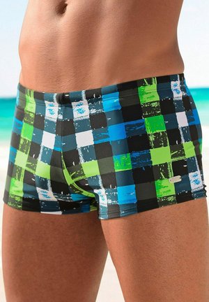 Buffalo, Badehose Pants - schwarz/grün