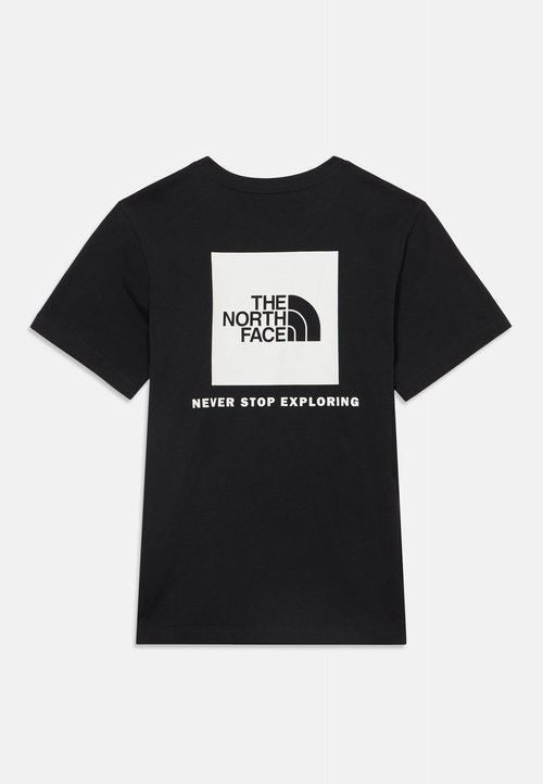 The North Face TEEN EVOLUTION BOX UNISEX - Print T-shirt - black — photo 2