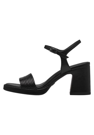 Platform sandals - black