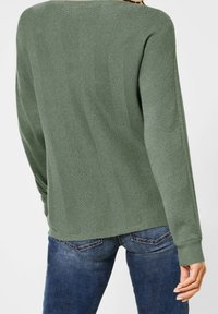 Street One Stickad tröja - green