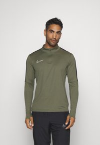 Nike Performance ACADEMY DRILL TOP - Maglietta a manica lunga - medium olive