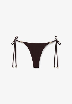 Calzedonia, MINIMAL FIT THONG - Bikini-Hose - brown