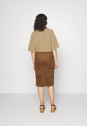 Jupe crayon - brown