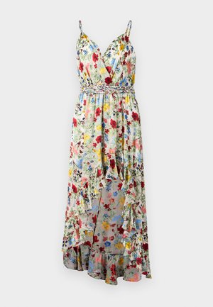 Alice + Olivia TARA CASCADING RUFFLE MIDI DRESS - Maxikleid - dollhouse