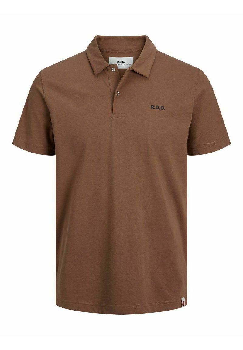 R.D.D. ROYAL DENIM DIVISION Poloshirt bruin