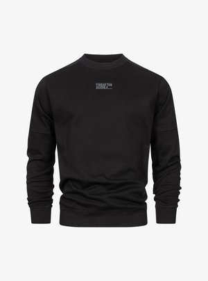 INDICODE JEANS, INDICODE JEANS SWEATSHIRT INCLIVER - Sweater - black