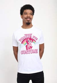 Henry Tiger MY LITTLE PONY PINKIE PIE COSTUME - T-shirts print - white