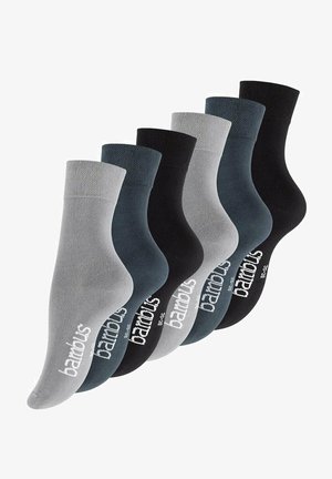 Vincent Creation 6 PAAR - Socks - grau stargazer schwarz