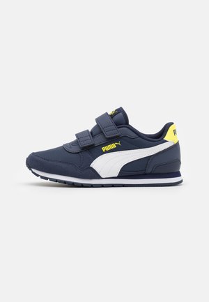 Puma ST RUNNER V3 UNISEX - Sneaker low - peacoat/lemon/sherbert