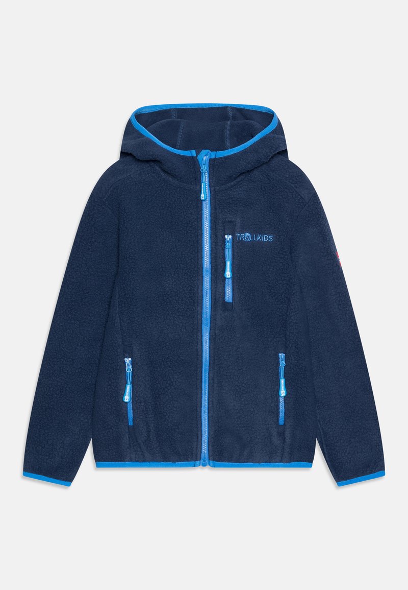 TROLLKIDS KIDS MANDAL UNISEX - Fleece jacket - navy/medium blue