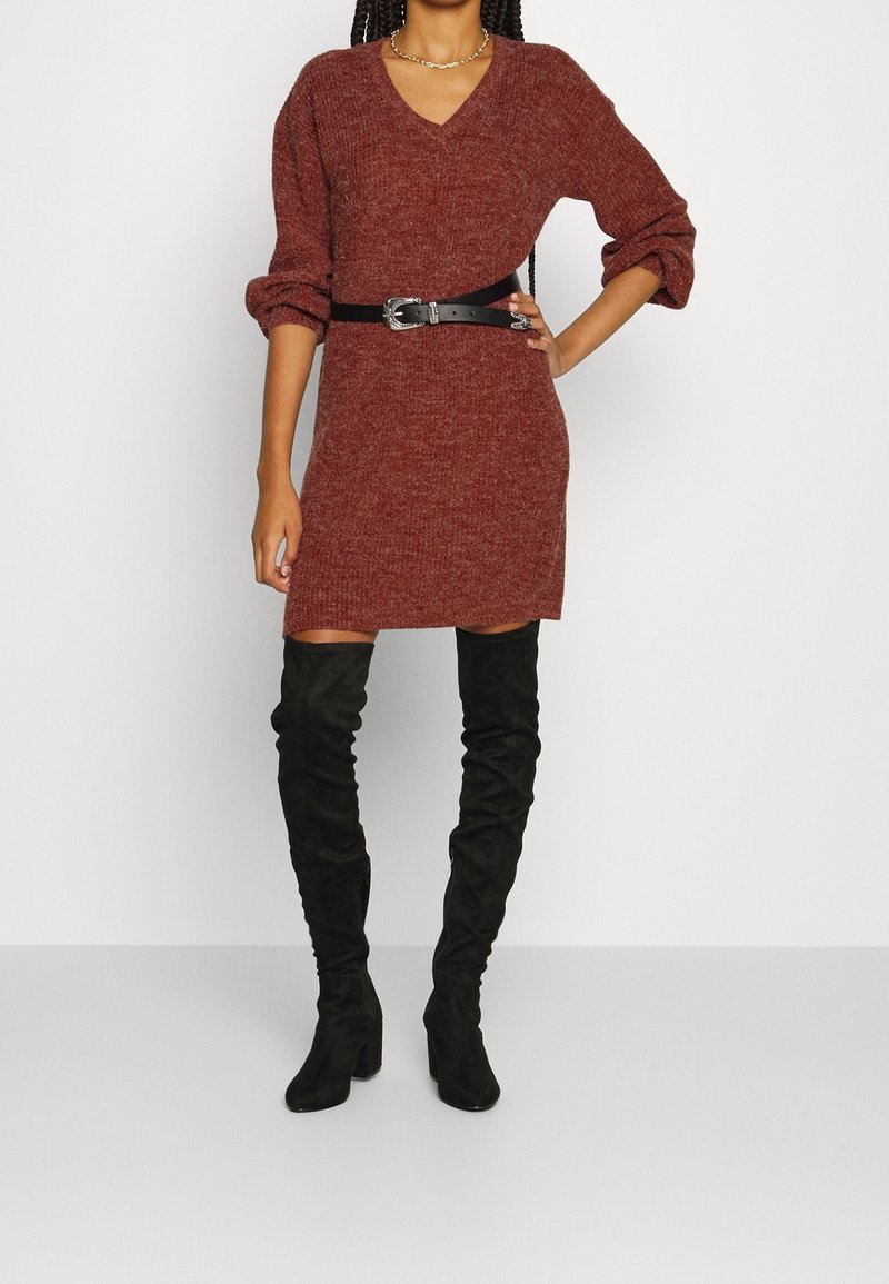 dark red jumper dress ONLY Jumper dress - dark red - (Pre-owned)