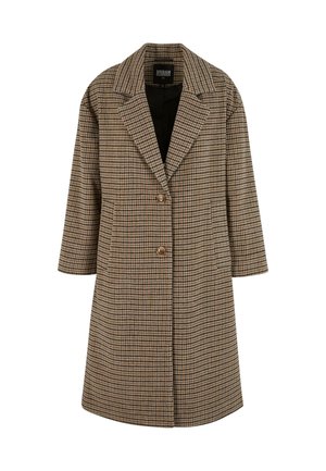 Urban Classics OVERSIZED - Classic coat - unionbeige black