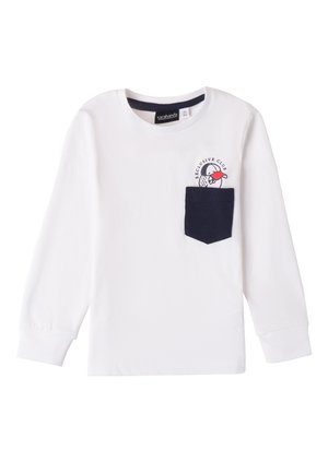 Langarmshirt - bianco ottico