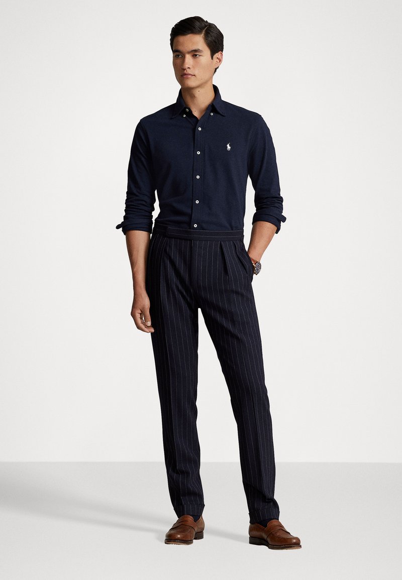 Long Sleeve Navy Blue Pants Blue Shirt Polo Ralph Lauren LONG