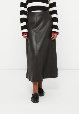 VMOLIVE SKIRT - sukňa v tvare A - chocolate torte