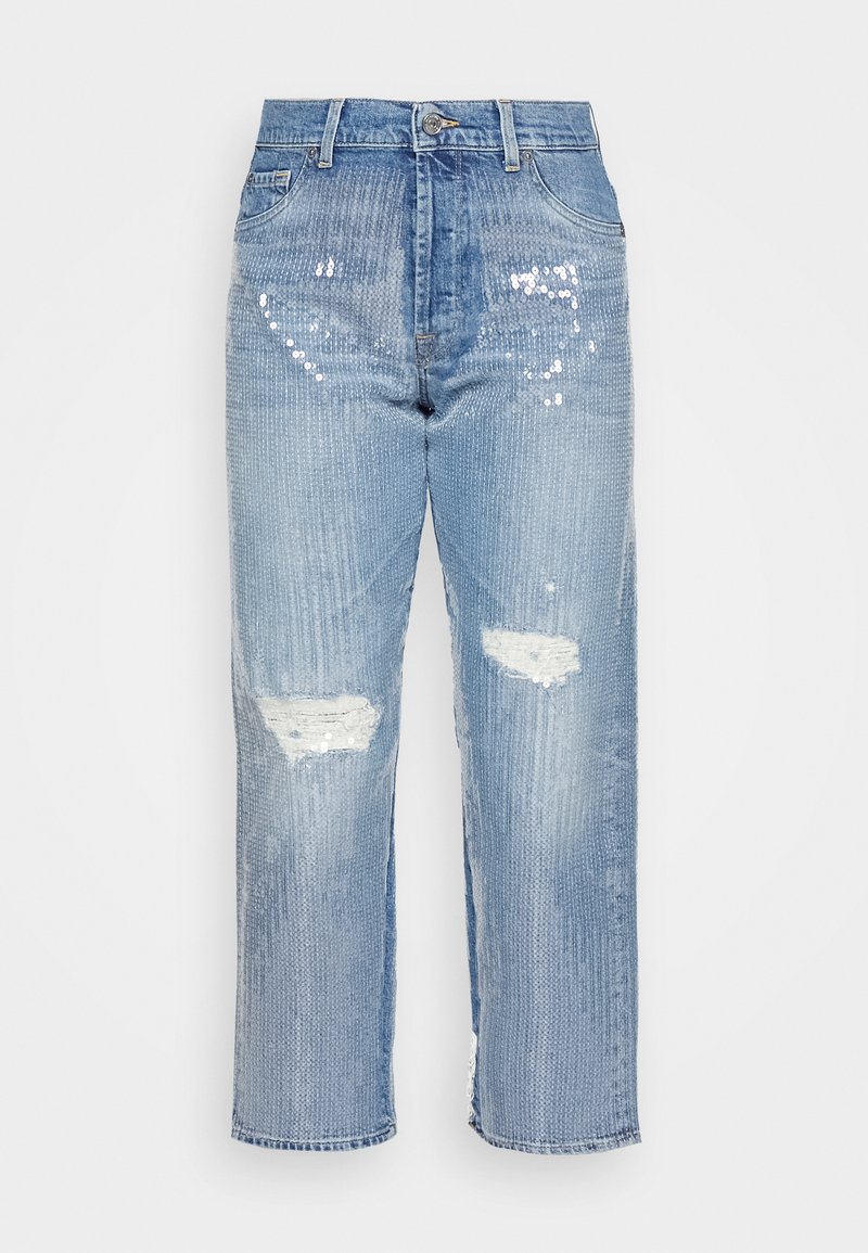 7 For All Mankind Straight leg jeans blauw 7 For All Mankind Straight leg jeans blauw