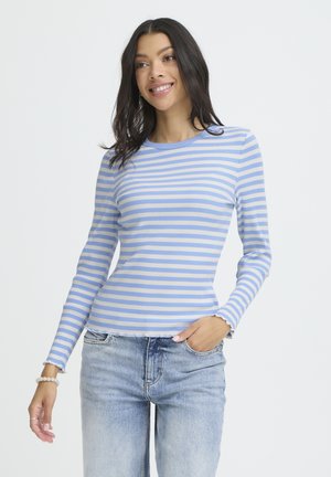 SINNE  - Longsleeve - della robbia blue stripe