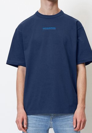 T-shirt con stampa - dark blue