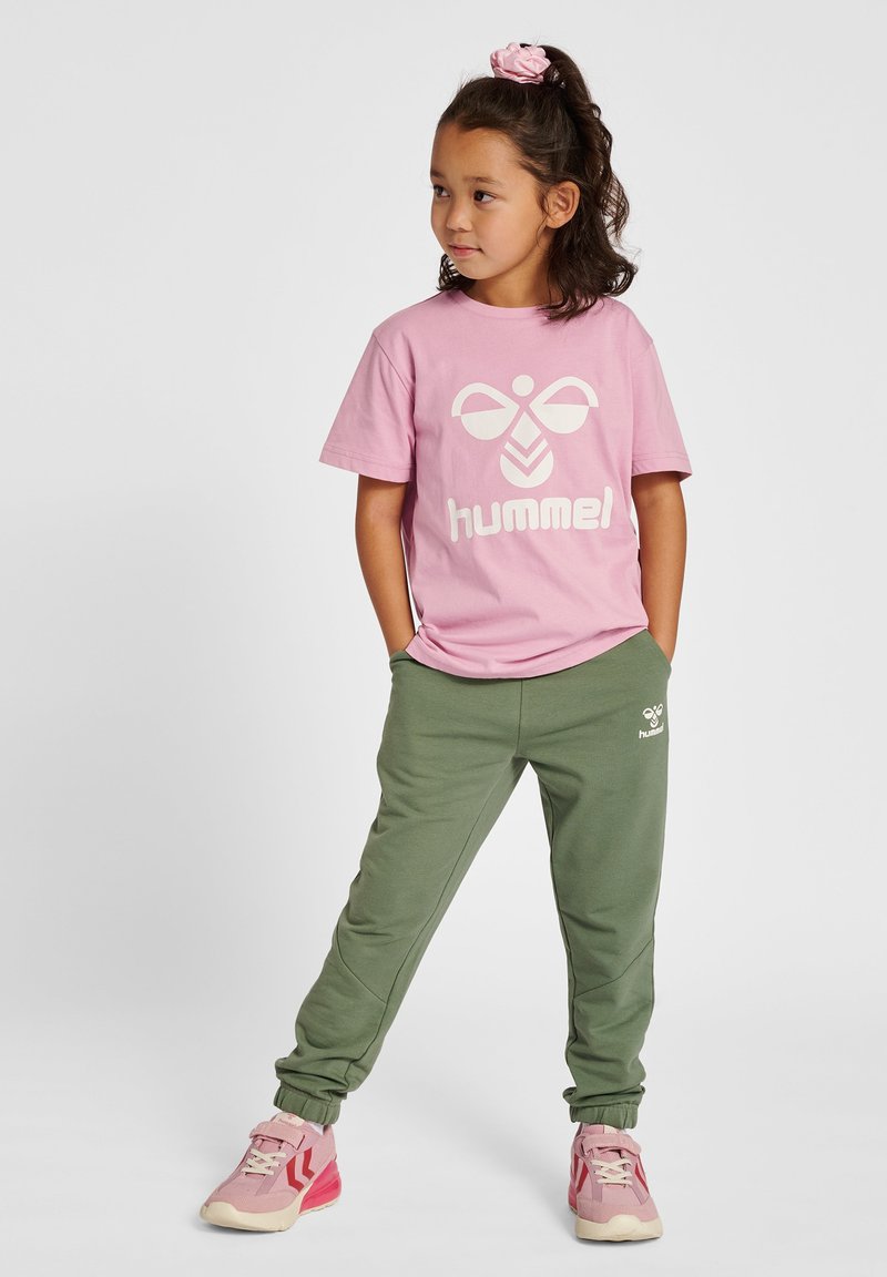 Hummel TRES  S/S - T-shirts print - zephyr