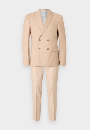 Isaac Dewhirst THE FASHION PEAK SUIT SLIM - Jakkesæt - sand