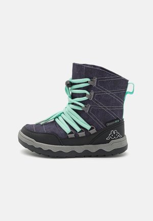 Kappa UNISEX - Snowboot/Winterstiefel - navy/mint
