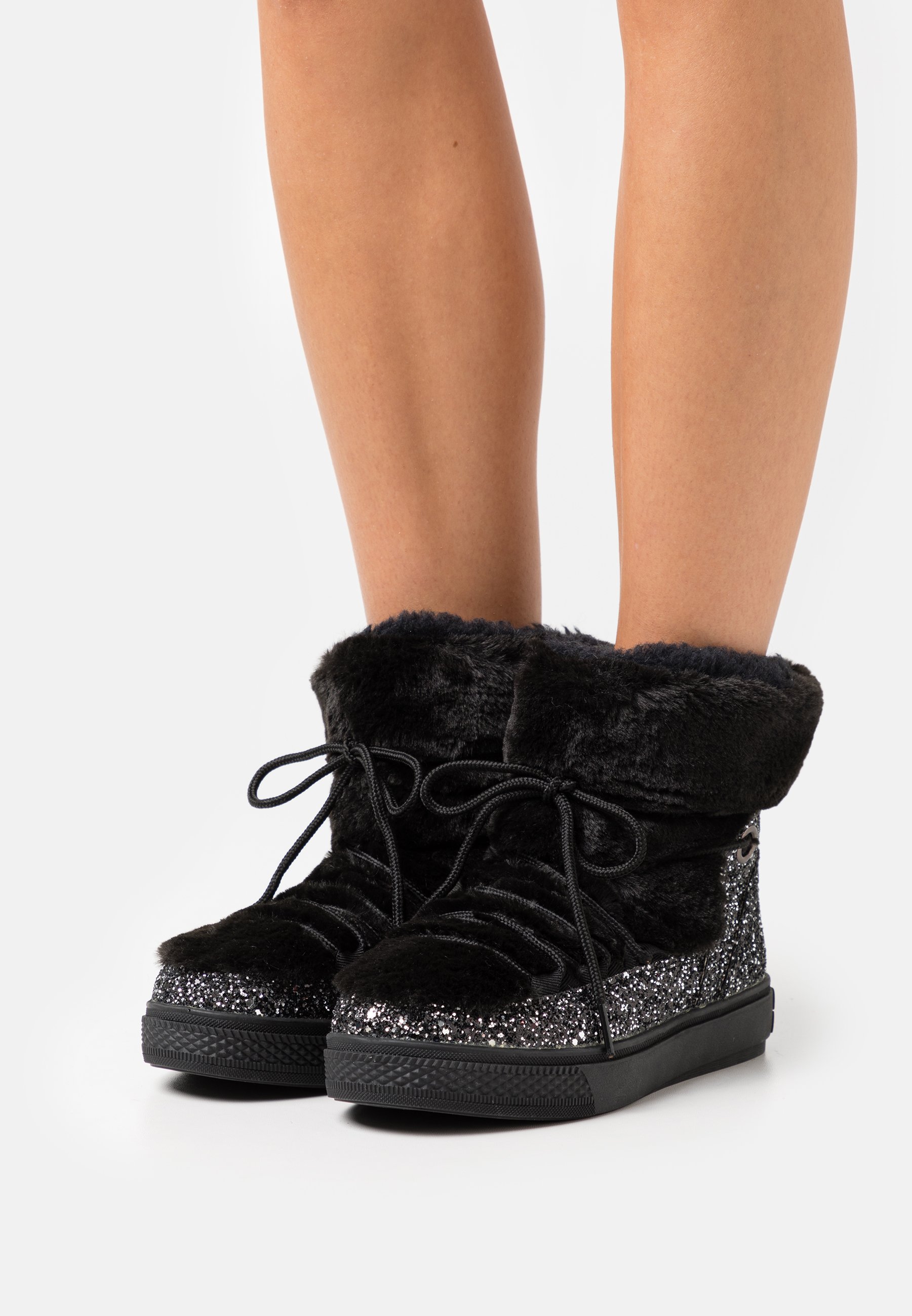 Colors of California GLITTER - Stivali da neve - black/nero - Zalando.it