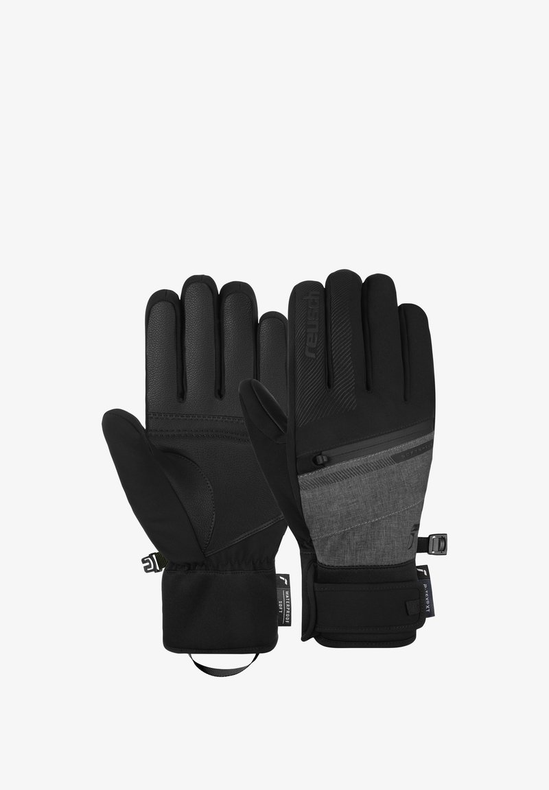Reusch FINGER STEVE R-TEX® XT - Fingerhandschuh - black black melange