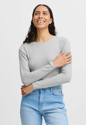 PAMILA LS  - Långärmad tröja - light grey melange